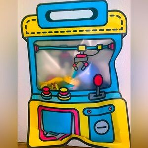 Colorful Arcade-Themed Tote Bag